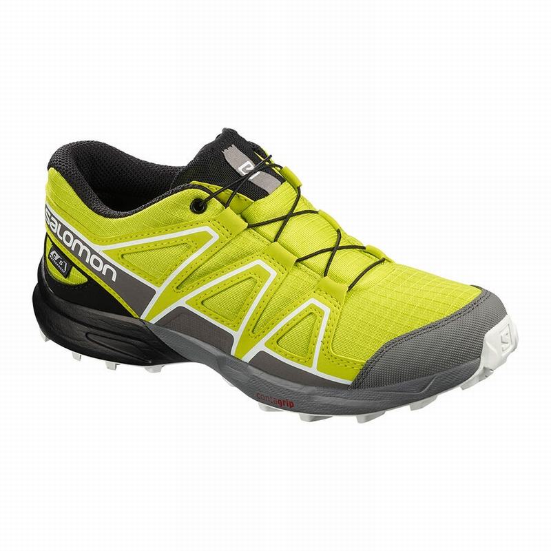 Salomon SPEEDCROSS CLIMASALOMON™ WATERPROOF Zapatillas Trail Running Niños - Rosas / Negras - Colomb